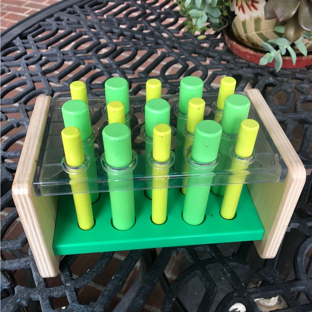 Lovevery Wooden Posting Stand From The Companion Play Kit (Months 22-24)